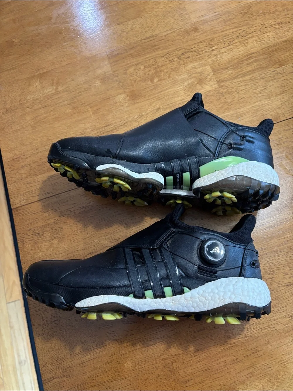 adidas Men’s Black golf shoes size 10